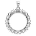 2008 1/4 oz American Buffalo Coin Bezel 14k Gold