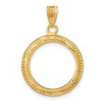 2008 $5 1/10 oz American Buffalo Coin Bezel