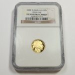 2008 W Gold American Buffalo Coin NGC PF70