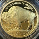 2008 $25 Gold Buffalo Proof Coin with Box & COA