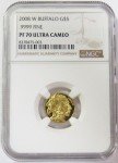 2008 $5 Gold Buffalo Coin NGC PF 70