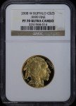2008 $25 1/2 oz Gold Buffalo Coin - PF 70