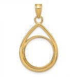 2008 American Buffalo Gold Coin Teardrop Bezel