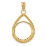 2008 American Buffalo Gold Coin Teardrop Bezel