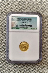 2008-W American Buffalo Gold Coin - 1/10 oz