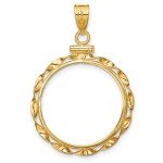 2008 $10 1/4 oz American Buffalo Coin Bezel