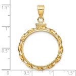2008 $10 1/4 oz American Buffalo Coin Bezel