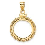 2008 $5 1/10 oz American Buffalo Coin Bezel