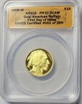 2008-W American Buffalo Gold Proof Coin 1/4 oz