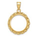 2008 $5 American Buffalo Gold Coin Bezel 14k