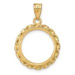 2008 $5 American Buffalo Gold Coin Bezel 14k