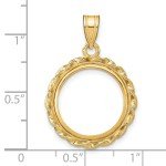 2008 $5 American Buffalo Gold Coin Bezel 14k