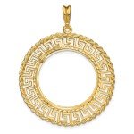 2008 Buffalo Gold Coin with 14k Gold Bezel