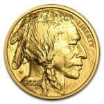 2008 W $10 1/4 Ounce Gold Buffalo Coin
