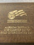 2008 W $10 1/4 Ounce Gold Buffalo Coin