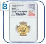 2008 W Burnished $10 Gold American Buffalo Coin