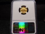 2008-W MS70 Gold Buffalo Coin 1/10oz .9999 Fine