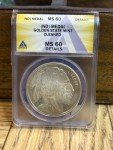 Buffalo Silver Coin with Real Spider Imprint