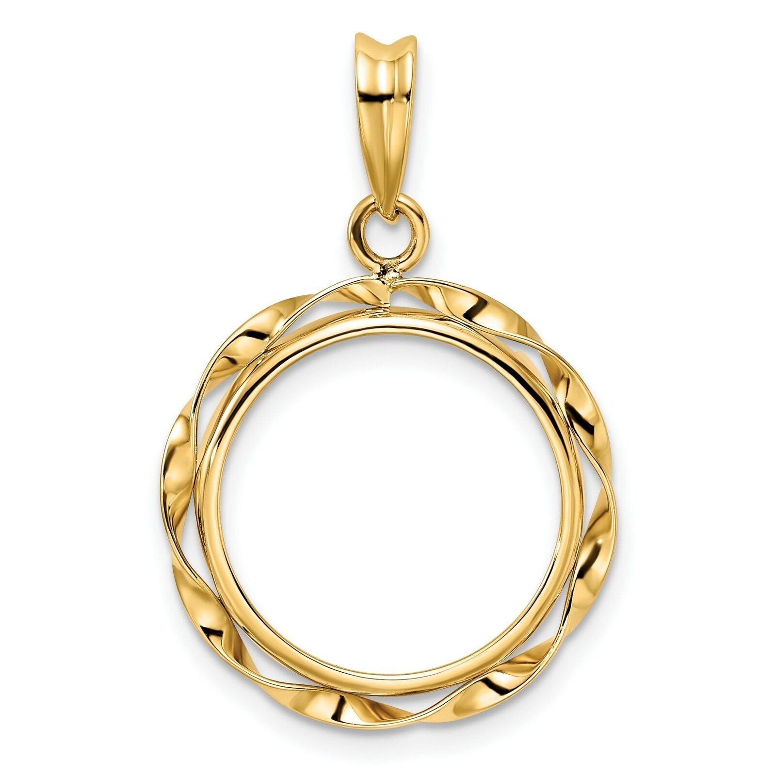 2008 American Buffalo Gold Coin Bezel 14k