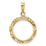 2008 American Buffalo Gold Coin Bezel 14k