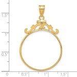 2008 $25 American Buffalo Gold Coin Bezel