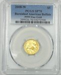 2008-W Gold Buffalo $5 Coin 1/10 oz PCGS SP 70