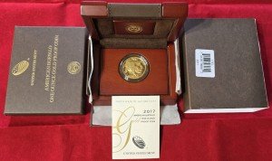 2017 W American Buffalo Gold Proof Coin 1 oz