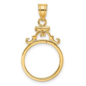 2008 American Buffalo Gold Coin Bezel - 14k