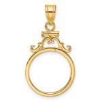 2008 American Buffalo Gold Coin Bezel - 14k