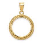 2008 $5 1/10 oz American Buffalo Coin Bezel