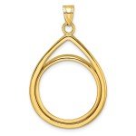 2008 1/4 oz American Buffalo Teardrop Coin Bezel