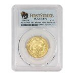 2008-W $25 Gold Buffalo Coin PCGS SP70 1/2oz