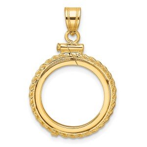 2008 $5 American Buffalo Gold Coin Bezel