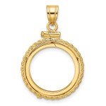 2008 $5 American Buffalo Gold Coin Bezel