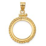 2008 $5 American Buffalo Gold Coin Bezel