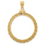 2008 $25 1/2 oz American Buffalo Gold Coin Bezel
