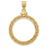 2008 $10 1/4 oz American Buffalo Gold Coin Bezel