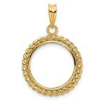 2008 $5 American Buffalo Gold Coin Bezel