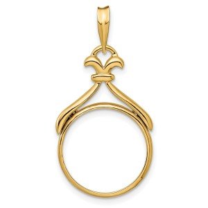 2008 $5 American Buffalo Gold Coin Bezel