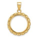 2008 $5 American Buffalo Gold Coin Bezel