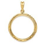 2008 American Buffalo Gold Coin with 14k Bezel