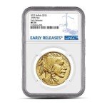 1 oz Buffalo Gold Coin MS70 Early Releases