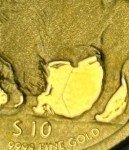 2008 $10 1/4 oz Gold Buffalo Proof Coin