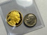 2008 $10 1/4 oz Gold Buffalo Proof Coin