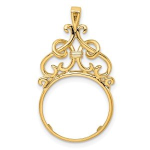 2008 $5 American Buffalo Gold Coin Bezel