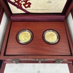 2008 Double Prosperity Gold Coin Set - Eagle & Buffalo