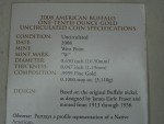 2008-W American Buffalo Gold Coin - 1/10 Oz