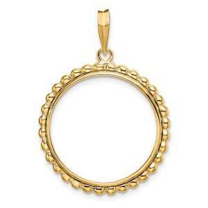 2008 American Buffalo Gold Coin Bezel 14k
