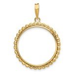 2008 American Buffalo Gold Coin Bezel 14k