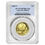 2008-W $25 American Gold Buffalo 1/2 oz Coin